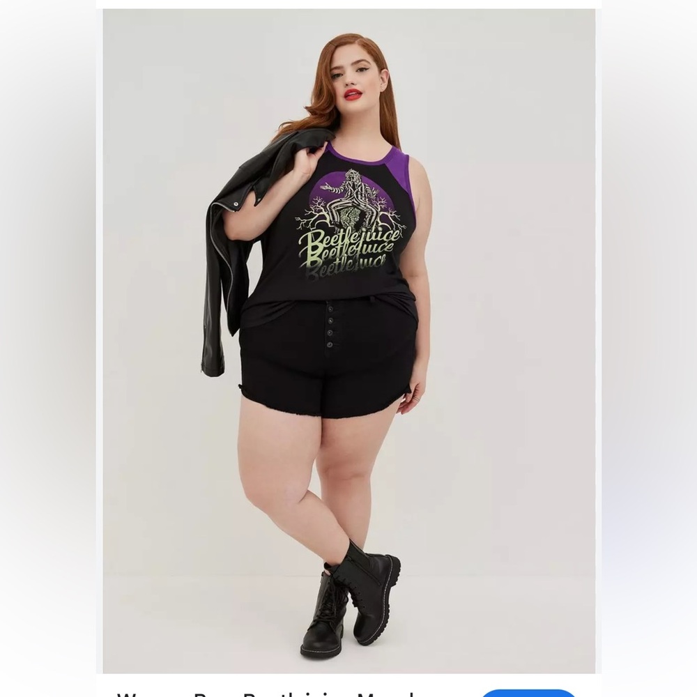 Beetlejuice Graphic Tank Top 5X